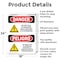 Signmission Safety Culture Sign, 18 in Width, Aluminum, Rectangle, Bilingual OS-2PACK-DS-A-1824-VS-1175 - alternate 6